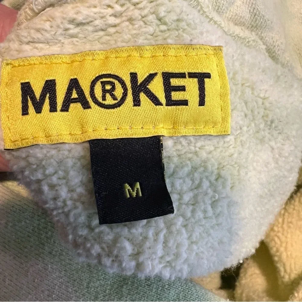 Market Arc Hawaiian Garden Tie Dye Hoodie